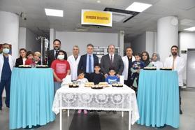 Dicle Üniversitesi Hastanesi’nde çocuk hastalar için moral etkinliği