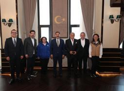 Fatih Terim, Hatay Valisi Masatlı’yı ziyaret etti