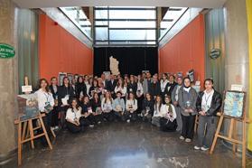 Bursa’da ‘Edebiyattan Sanata Yolculuk’ isimli sergi ziyarete açıldı