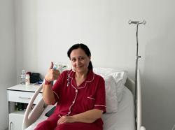 Özbek hasta, Türkiye'de sağlığına kavuştu