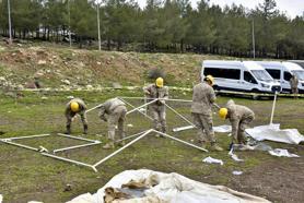 Kilis’te jandarmadan afetlere hazırlık