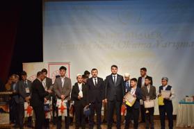Kilis'te ezan okuma yarışması finali yapıldı