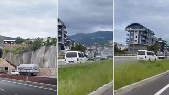 Minibüsüyle ters yönde ilerleyip trafiği tehlikeye atan sürücüye ceza