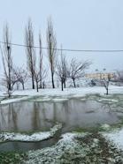 Siirt’in yüksek kesimlerinde kar yağışı