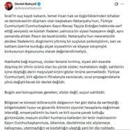 Bahçeli: Hiç kimse Türkiye'yi hedef alarak kendi suçlarını perdeleyemez