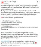 İhracat Akademisi E-İhracat Eğitim Programı başladı
