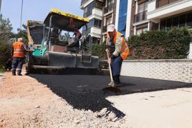 Osmangazi Belediyesi’nden Ovaakça’ya 220 tonluk asfalt