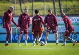 Trabzonspor, RAMS Başakşehir FK maçının hazırlıklarını sürdürdü