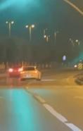 Pendik’te drift atan ehliyetsiz sürücülere 440 bin lira ceza