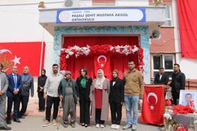 Şehit polis memurunun adı, eğitim gördüğü okulda yaşatılacak