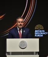 Bakan Fidan: Barış süreçleri düzen bozucu aktörlerin insafına bırakılmamalı