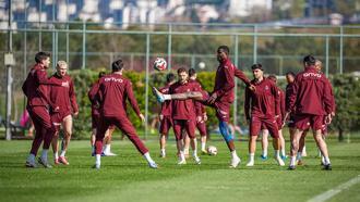 Trabzonspor, RAMS Başakşehir FK maçı hazırlıklarını sürdürdü