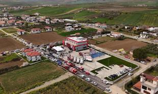 Şarköy'e kurulan modern itfaiye istasyonu törenle açıldı