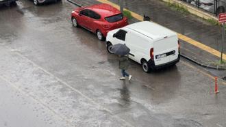 Diyarbakır’da sağanak etkili oldu