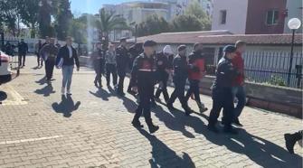 Aydın'da 226 milyon TL işlem hacimli yasa dışı bahis operasyonun 9 şüphelisi adliyede