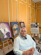 İzmir'de engelli bireylerin açtığı sergide azim ve sanat buluştu