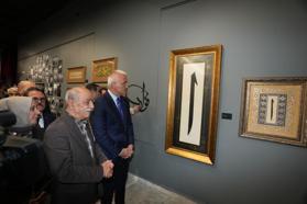 Bakan Ersoy, 'Fuadname Hat ve Ebru Sergisi'nin açılışını yaptı