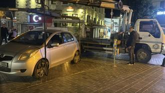 Bodrum'da yetki belgesi olmayan ve korsan taşımacılık yapan araçlar denetlendi