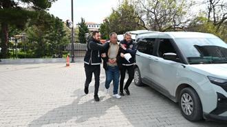 Kırıkkale'de belediye çalışanını öldüren şüpheli adliyeye sevk edildi