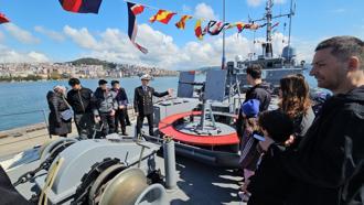 TCG Erdemli Mayın Avlama gemisi, 23 Nisan’da ziyarete açıldı