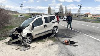 Aksaray’da 3 aracın karıştığı kazada 7 kişi yaralandı