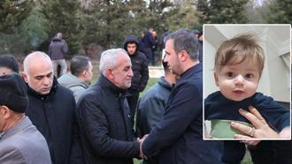 Kaza sırasında araçtan fırlayıp TIR’ın altında kalan Yamaç bebek, toprağa verildi