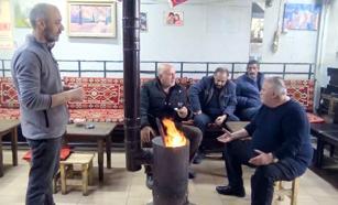 Hava sıcaklığı eksi derecelere düştü, nisanda da soba yaktılar