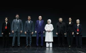 Cumhurbaşkanı Erdoğan ‘Bir Adam Yaratmak’ filminin galasına katıldı