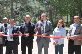Yenilenen park hizmete açıldı
