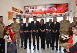 Şehit astsubay Mehmet Gündüz adına kütüphane açıldı