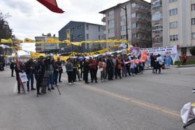 Sivas'ta 1 Mayıs Emek ve Dayanışma Günü kutlandı