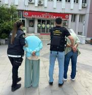 Uyuşturucu operasyonunda yakalanan çift tutuklandı