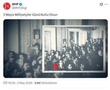 MHP'den 'Milliyetçiler Günü' paylaşımı