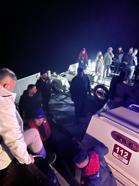 Van’da koydaki ormanda mahsur kalan off-road ekibini Sahil Güvenlik kurtardı