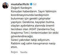 Bakan Çiftçi, kayıp Uğur'un ağabeyinin yardım çağrısına yanıt verdi
