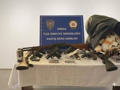 Erbaa’da ruhsatsız silah operasyonu: 14 şüpheliye işlem