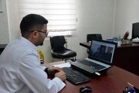 91 yaşındaki hasta, doktorla görüntülü görüşerek evinden muayene oldu