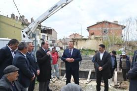 Aşevi ve misafirhanenin temeli atıldı