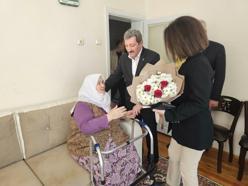 Samsun Valisi Tavlı’dan şehit annesine Anneler Günü ziyareti
