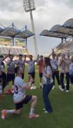 Şampiyonluk kutlamalarında futbolcudan sürpriz evlilik teklifi
