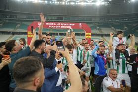 Muğlaspor penaltılarla 1'inci Lig'e yükseldi