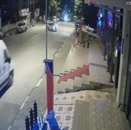Tokat’ta 2 otomobilin çarpıştığı kaza kamerada