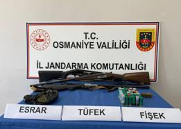 Osmaniye’de jandarma son bir haftada 76 şüpheliyi yakaladı