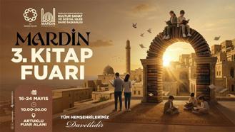 Mardin Kitap Fuarı, kapılarını açıyor