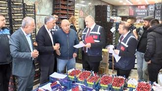 Kurban Bayramı öncesi Sebze ve Meyve Hali'nde 'fahiş fiyat' denetimi