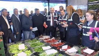 Kurban Bayramı öncesi Sebze ve Meyve Hali'nde 'fahiş fiyat' denetimi