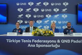 QNB Türkiye ve Türkiye Tenis Federasyonu’ndan padelin geleceği için iş birliği