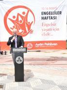 Başkan Pehlivan: Mesele engelleri sevgiyle birlikte aşabilmektir