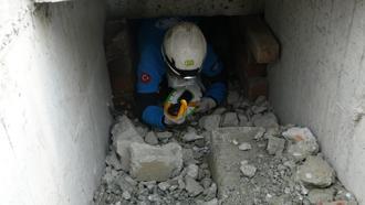 UMKE'den deprem tatbikatı; 8 kişi enkazdan çıkarıldı