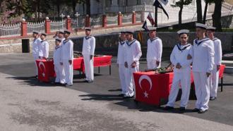 İstanbul Boğaz Komutanlığı'nda engelli bireyler için temsili askerlik töreni